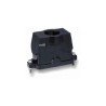 Capot 16B, Aluminium moulé sous pression, acier inoxydable, IP68/IP69K, Sortie verticale, M50